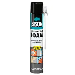 სამონტაჟო ქაფი Bison Construction Foam 40-45 ლ კრემისფერი — სამონტაჟო ქაფი