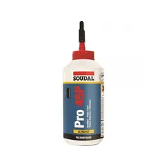 წებო Soudal PRO 45P 500 გ — სილიკონი და ჰერმეტკი