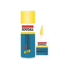 წებო მყისიერი ორკომპონენტიანი Soudal 2C 200 მლ + 50 გ — წებო