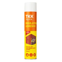 სითბოიზოლაციის წებო TKK PU FIX Insulation Adhesive 750 მლ — წებო