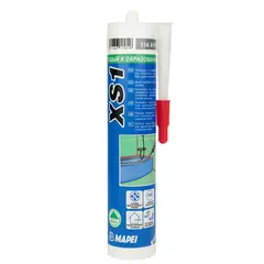 ჰერმეტიკი სილიკონის Mapei XS1 No 114 300 მლ ანტრაციტი — სილიკონი და ჰერმეტკი