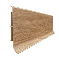 პლინთუსი VOX PVC LINELA 406 მუხა CANBERRA 2 მ — კუთხე და პლინტუსი