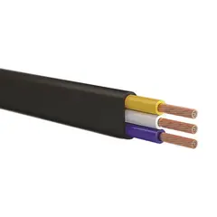 კაბელი Sakcable H05VVH2-F 3x2.5 50 მ. — კაბელი სადენი
