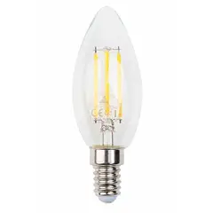 შუქდიოდური ნათურა New Light C35-F-I-4W 3000K 4W E14 (1617/1/27) — ნათურა და ვაზნა