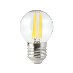 ნათურა New Light G45-F-I-4W-CL E27 3000K F207 — ნათურა და ვაზნა
