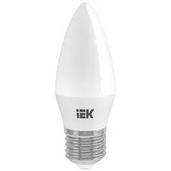 შუქდიოდური ნათურა IEK LLE-C35-5-230-30-E27 3000K 5W E27 — ნათურა და ვაზნა