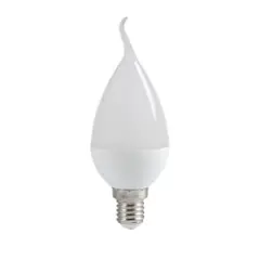დიოდური ნათურა IEK ECO CB35 სანთელი ქარზე 5Вт 230В 4000К E14 IEK — ნათურა და ვაზნა