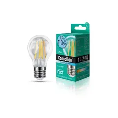 შუქდიოდური ნათურა Camelion 13W E27 A60 — ნათურა და ვაზნა