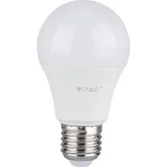 შუქდიოდური ნათურა V-TAC 7262 6400K 9W E27 — ნათურა და ვაზნა