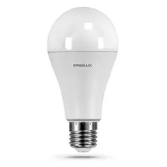შუქდიოდური ნათურა Ergolux LED-A65-25W-E27-4K 4500K 25W E27 — ნათურა და ვაზნა