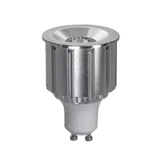 ნათურა  MIRAS LED GU10 3000k 7W 465lm LS-B001 CH — ნათურა და ვაზნა