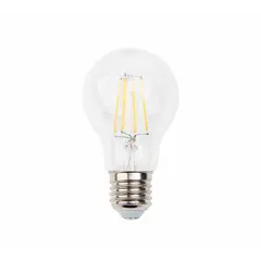 ნათურა New Light LED E27 6W 3000K A60 CL — ნათურა და ვაზნა