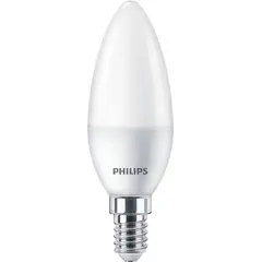 შუქდიოდური ნათურა Philips Ecohome 5W 2700W 500lm E14 827B35NDFR — ნათურა და ვაზნა