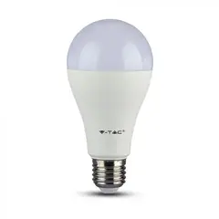შუქდიოდური ნათურა აკუმულატორით V-TAC А65 3000K 9W Е27 — ნათურა და ვაზნა