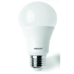ლედ ნათურა მწერების საწინააღმდეგო Ledolet 6500K 9w E27 6500K 540-590 hm — ნათურა და ვაზნა