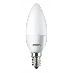 ნათურა PHILIPS LED E14 6W 620lm 840 P45 — ნათურა და ვაზნა