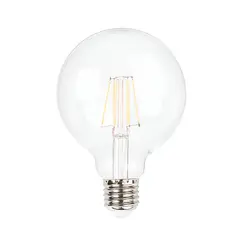 ნათურა New Light LED E27 5W 4000K G80-F-I-CL — ნათურა და ვაზნა