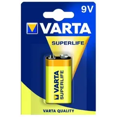 ელემენტი მარილოვანი VARTA Superlife 6LR61 9 V 1 ც — ელემენტები და ბატარეები