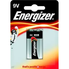 ელემენტი Energizer 6LR61 9V Alkaline 1 ც — ელემენტები და ბატარეები
