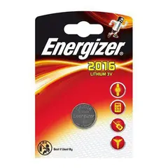 ელემენტი Energizer CR2016 3V Lithium 1 ც — ელემენტები და ბატარეები