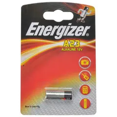 ელემენტი Energizer A23 12V Alkaline 1 ც — ელემენტები და ბატარეები