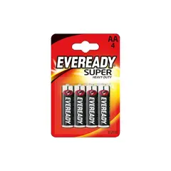 ელემენტი Everyday Super Heavy Duty AA 4 ც — ელემენტები და ბატარეები