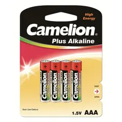 ელემენტი Camelion AAA Plus Alkaline 4 ც — ელემენტები და ბატარეები