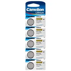 ელემენტი Camelion CR2025 3V Lithium 5 ც — ელემენტები და ბატარეები