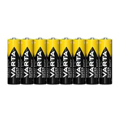 ელემენტი მარილოვანი VARTA Superlife AA Varta 1.5 V 8 ც — ელემენტები და ბატარეები