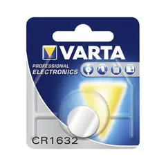 ელემენტი ლითიუმის VARTA CR1632 3V 140 mAh 1 ც — ელემენტები და ბატარეები