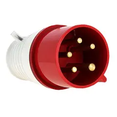 ელექტრო ჩანგალი EKF 015 3Р+РЕ+N 16А 380V IP44 — დამაგრძელებელი და გადამყვანები