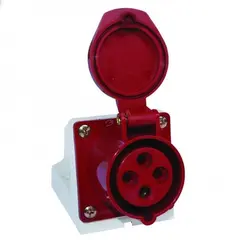 როზეტი EKF 124 32A 380V — როზეტები და ჩამრთველები