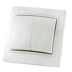 ჩამრთველი TDM 2-კლ. 10 A 220 V — როზეტები და ჩამრთველები