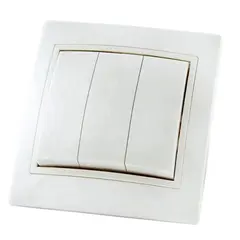 ჩამრთველი TDM 3-კლ 10 A 220 V — როზეტები და ჩამრთველები