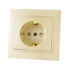 როზეტი დამიწებით TDM 16 A 220 V — როზეტები და ჩამრთველები
