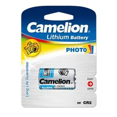 ელემენტი Camelion CR2-BP1R Lithium CR2 3V 1 ც — ელემენტები და ბატარეები