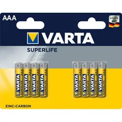 ელემენტი მარილოვანი VARTA AAA 8 ც. — ელემენტები და ბატარეები