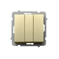ჩამრთველი ჩარჩოს გარეშე Ospel ŁP-13R/m/39 — როზეტები და ჩამრთველები
