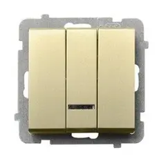 ჩამრთველი ჩარჩოს გარეშე Ospel ŁP-13RS/m/39 — როზეტები და ჩამრთველები