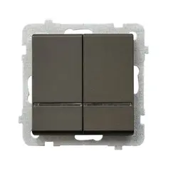ჩამრთველი ჩარჩოს გარეშე Ospel Sonata ŁP-2RS/m/40 — როზეტები და ჩამრთველები