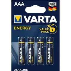 ელემენტი ალკალინის Varta Energy 4 AA LR06 — ელემენტები და ბატარეები