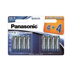 ელემენტი ალკალინის Panasonic Evolta AA 8ც. — ელემენტები და ბატარეები