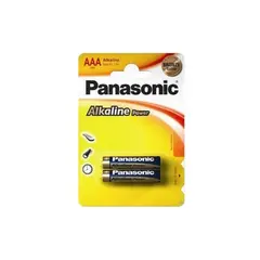 ელემენტი ალკალინური Panasonic Alkaline Power LR03 AAA 2ც. — ელემენტები და ბატარეები