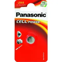 ელემენტი ალკალინური Panasonic LR44 AG13 — ელემენტები და ბატარეები