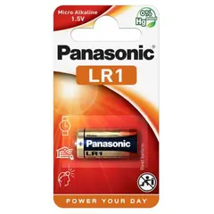 ელემენტი ალკალინური Panasonic LR1 — ელემენტები და ბატარეები