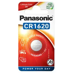 ლითიუმის ელემენტი Panasonic CR1620 — ელემენტები და ბატარეები