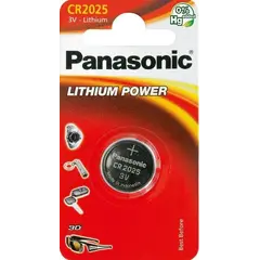 ლითიუმის ელემენტი Panasonic CR2025 3V — ელემენტები და ბატარეები
