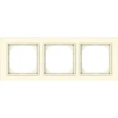 ჩარჩო VILMA 3 beige — როზეტები და ჩამრთველები