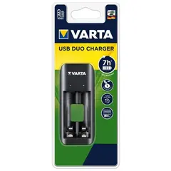 დამტენი მოწყობილობა VARTA USB 220V АА/ААА — ელემენტები და ბატარეები