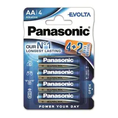 ელემენტი Panasonic AA 6ც — ელემენტები და ბატარეები
